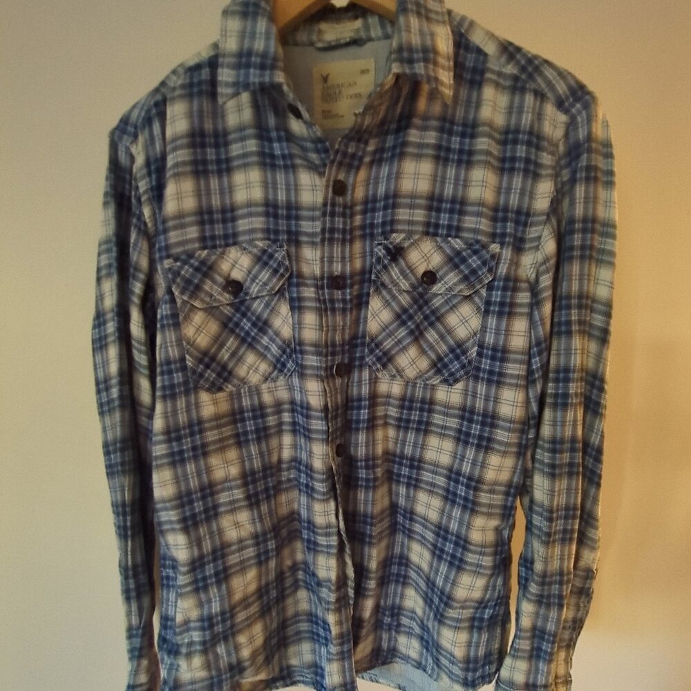 mens plaid flannel shirt